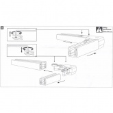 L - Коннектор Paulmann max. 1000W для шинопровода URail белый