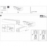 L - Коннектор Paulmann max. 1000W для шинопровода URail белый