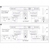 Выключатель-диммер Paulmann IR для шинопровода URail белый (Пульт-95073)