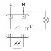 Фотореле Евроавтоматика AZ-B 16А, выносной фотодатчик