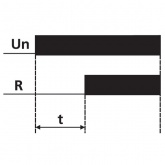 Реле времени Евроавтоматика PCR-513 0.1с - 24дн., 8А, 1NO/NC, задержка включения