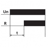 Реле времени Евроавтоматика PCR-515 0.1с - 24дн., 8А, 2NO/NC, задержка включения