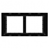 Рамка-суппорт 4 модуля для кабель-канала In-liner Front и In-liner Aero DKC Avanti черный