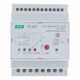 Реле контроля уровня жидкости Евроавтоматика PZ-830 16А, 3NO/NC, три контролируемых уровня