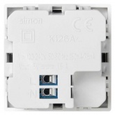Зарядное устройство 1 модуль USB тип А 5VDC 1,5А 45х22,5мм Simon K45, белый