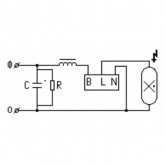 Консольный светильник Galad РКУ-16-400-001 400 Вт Е40 IP54 со стеклом под лампу ДРЛ