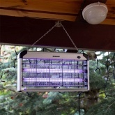 Ловушка Rexant для насекомых 2х15W T8 220V 100м2 кабель 1.3м пластик/алюминий 490x80x300мм 1750г