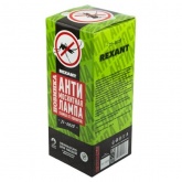 Ловушка для насекомых Rexant 3W 220V 30м2 кабель 1.3м пластик 90x70x110мм 610г