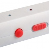 Мухобойка электрическая Rexant Профи 0420 1000v фонарик+аккумулятор 1200mA/h 22x7x55см (пластик)