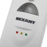 Ультразвуковой отпугиватель вредителей Rexant с LED индикатором до 60м2 7W 220V 7x7x11см (пластик)