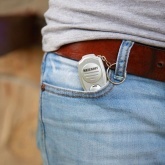 Портативный ультразвуковой отпугиватель комаров Rexant брелок работа 2h/4h/8h Батарейка CR2032