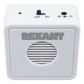 Портативный ультразвуковой отпугиватель грызунов REXANT до 20м2 5W 7x4x7см Батарейки 2x1,5V AA LR6