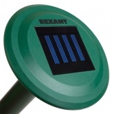 Ультразвуковой отпугиватель кротов Rexant на солнечной батарее Радиус 30м t5-50°С (пластик/алюминий)