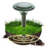 Ультразвуковой отпугиватель кротов Rexant на солнечной батарее Радиус 30м t5-50°С (пластик/алюминий)