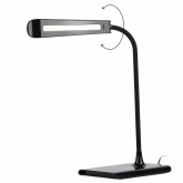 Светильник светодиодный настольный ЭРА NLED-474-10W-BK черный, USB и беспроводная зарядка устройств