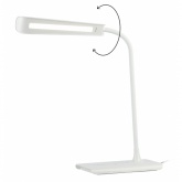 Светильник светодиодный настольный ЭРА NLED-474-10W-W белый, USB и беспроводная зарядка устройств