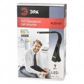 Светильник светодиодный настольный ЭРА NLED-461-7W-BK черный 577426