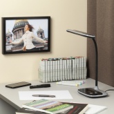 Светильник светодиодный настольный ЭРА NLED-458-6W-BK черый 557824