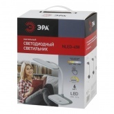 Светильник светодиодный настольный ЭРА NLED-458-6W-W белый 557817