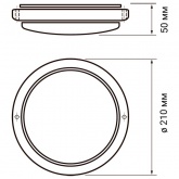 Светильник светодиодный JazzWay PBH - PC2-RS 18W 4000K IP65 Sensor с микроволновым датчиком