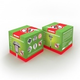 Антимоскитный садовый светильник Rexant на солнечной батарее R20 металл