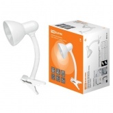 Светильник прищепка TDM 220В, 40Вт, E27 белый глянец