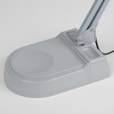 Светильник настольный ЭРА NL-202-G23-11W-GY серый