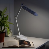 Светильник настольный ЭРА NL-202-G23-11W-W белый