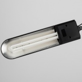 Светильник настольный ЭРА NL-202-G23-11W-BK черный