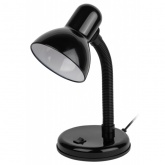 Светильник настольный ЭРА N-120-E27-40W-BK черный