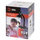 Светильник настольный ЭРА N-120-E27-40W-BK черный