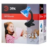 Светильник настольный ЭРА N-102-E27-40W-BU синий