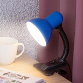 Светильник настольный ЭРА N-102-E27-40W-BU синий