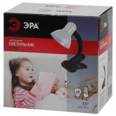 Светильник настольный ЭРА N-102-E27-40W-W белый