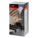 Настольный светильник ЭРА NE-306-E27-25W-W белый