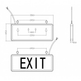 Светильник светодиодный аварийный ЭРА SSA-101-0-20 1,5ч 3W БЕЗ ТЕКСТА 069116