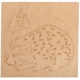 Набор досок Rexant для выжигания 5 шт. Животные