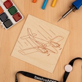 Доска для выжигания Самолет Rexant