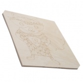 Доска для выжигания Супергерой Енот Rexant