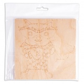 Доска для выжигания Супергерой Енот Rexant