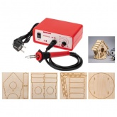 Набор Rexant для выжигания: Кормушка для птиц, выжигатель + 3D модель, 150х150мм, пакет