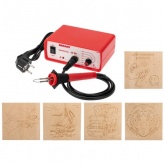 Набор Rexant для выжигания: универсальный выжигатель и 5 досок серия Для мальчиков