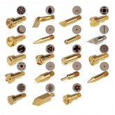 Выжигатель-паяльник Rexant 20-50Вт (21 насадка в пластиковом боксе)