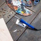 Выжигатель-паяльник Rexant Профи 30Вт (19 насадок) в пластиковом боксе