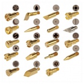 Выжигатель-паяльник Rexant Профи 30Вт (19 насадок) в пластиковом боксе