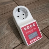 Реле напряжения Rexant 16А вилка-розетка