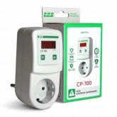 Реле контроля напряжения Евроавтоматика CP-700 150-300В АС 16А 1NO в розетку