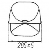 Консольный светильник Galad ЖКУ20-250-001 250 Вт Е40 IP65 со стеклом под лампу ДНАТ