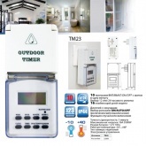 Розетка с таймером Feron 61926/TM23 3500W/16A 230V недельная электронная в защитном корпусе IP44