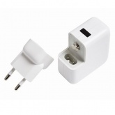 Сетевое зарядное устройство 2xUSB,  переходник+адаптер (СЗУ) (5 V, 2100 mA+1000 mA) REXANT